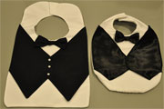 tux,baby bib,boy bib