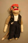 sock monkey,pirate
